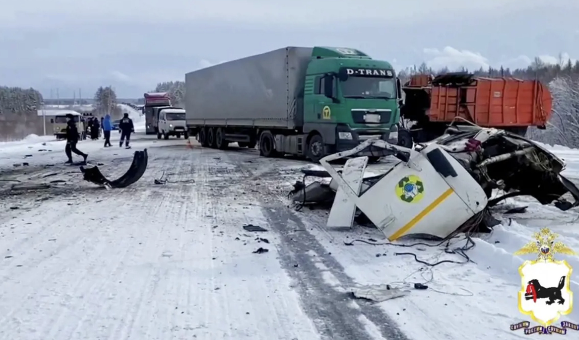 В Иркутской области в аварии погибли три мужчины