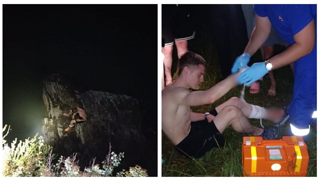 На Алтае спасатели пришли на помощь упавшему со скалы 21-летнему новосибирцу